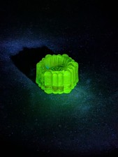 Vintage Uranium Glass Piano