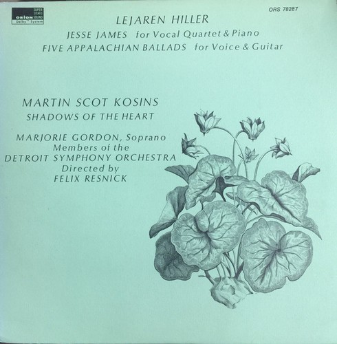 Lejaren hiller mart - lp,