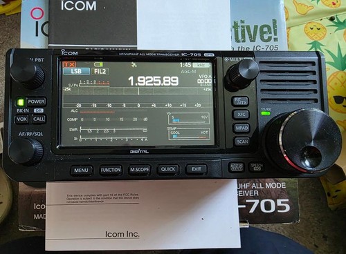 Icom 705 all - mode, portable