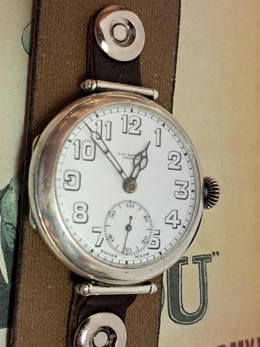 Longines trench watch - trench, ,c.1917