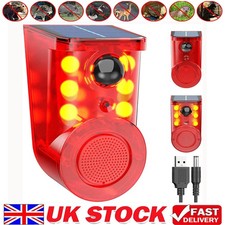 Solar Motion Sensor Alarm