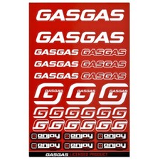 Enjoy MFG Sticker Sheet RED