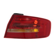 Audi A4 Rear Light 2012-2016 Saloon Outer Wing Tail Lamp Back Lens Drivers Side