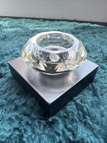 Crystal glass votive tea - tea, light