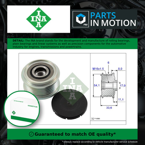 Overrunning alternator pulley - overrunning,
