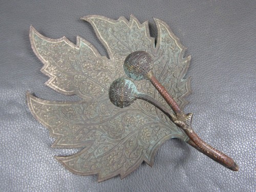 Antique silver plated kashmir - antique,
