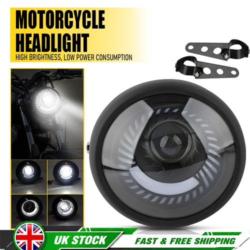Motorcycle led headlight 5in - led,