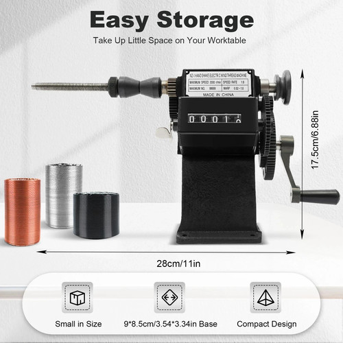 Manual coil winding machine - coil,