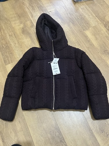 Zara burgundy quilted cable - burgundy,