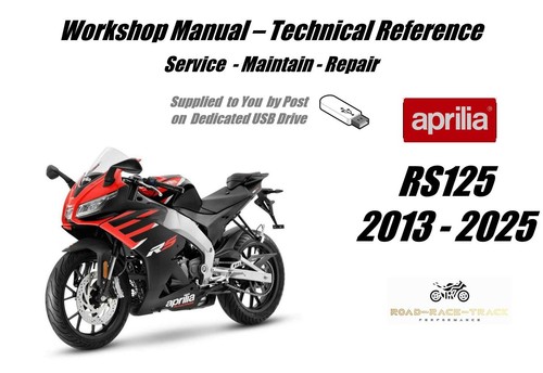 Aprilia rs125 125 service - rs,