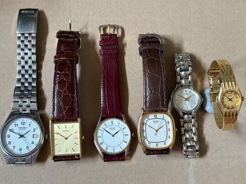 Seiko quartz gents - 6,
