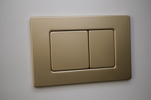 Gold stainless steel flush - 4.4,