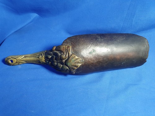 Antique brass handled and - antique,