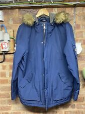 Quba Sails Parka Jacket Navy