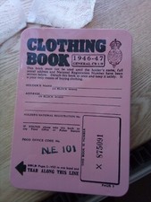 retro ww11 clothing coupons tin