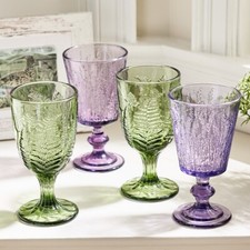 36pc Purple & Green Wine