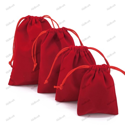 Soft velvet drawstring - soft,