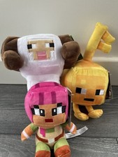 Minecraft Plush Toys Bundle