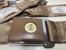 Classic Shelby Cobra Ford FOMOCO Lap Seat Belts x 2 Hamill Safety Harness