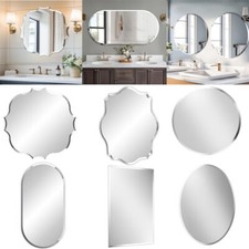 Frameless Wall Mirror Bathroom