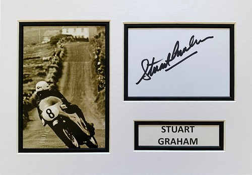 Stuart graham hand - signed, a4