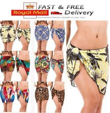 Top Quality Mini Chiffon Short Length Sarong Bikini Wrap Beach Swimwear Cover up