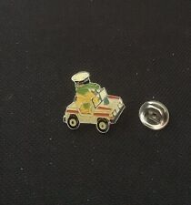 Crocodile Traffic Officer In Police Car Vintage Police Charity Pin Badge
