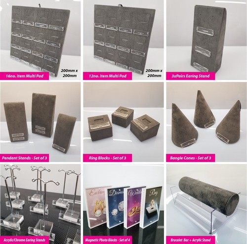 Various jewellery display kit - display,