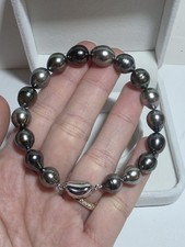 Real saltwater Tahiti pearl Bracelet 