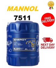 MANNOL 7511 20L Energy 5W30 Universal Synthetic Engine Oil API SN CH-4 A3/B4