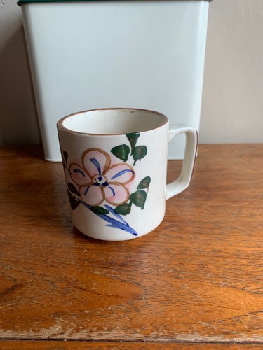 Vintage hand painted floral - vintage, hand‑painted