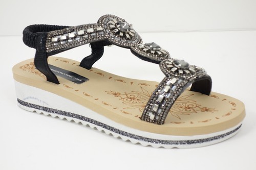 Flat low wedge heel - flat,
