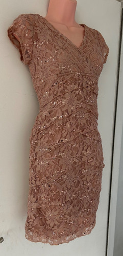 Scarlett nite pink lace sequin - nite,