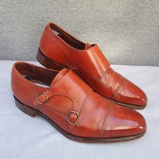 Loake 1880 Wensum Shoes Mens UK 9 / EUR 43 Brown Leather Monk Made In England