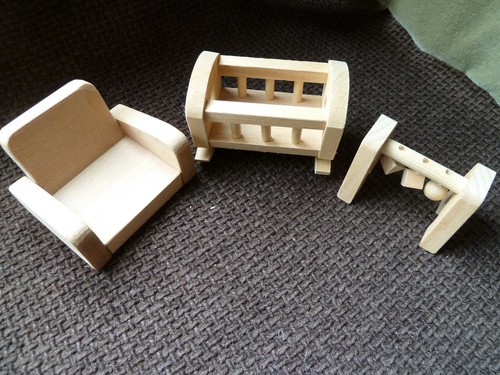 Dolls house mansion wooden - /,