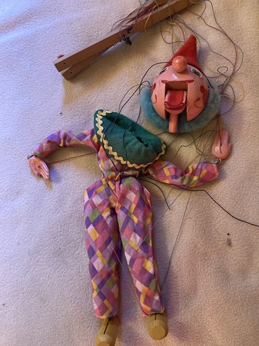 Vintage pelham puppet clown - pelham,