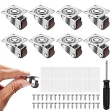 Set of 8 Swivel Castor Wheels