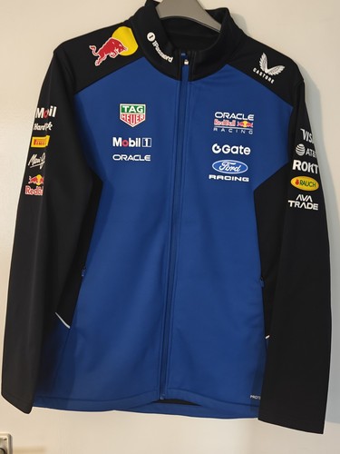 Mens red bull soft shell - red,