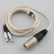 16Cores OCC Silver Plated Headphone Upgrade Cable For HD800 HD800S HD820 Headset