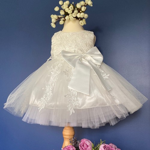 Baby christening gown flower - baby,