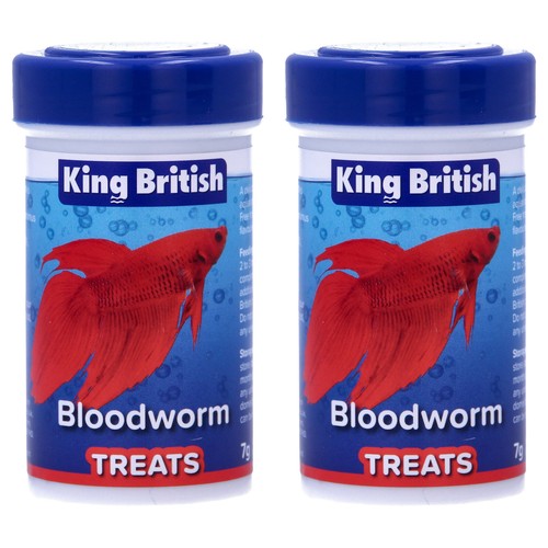 King british bloodworm - bloodworm, dried