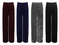 WOMANS PLAIN VELOUR VELVET