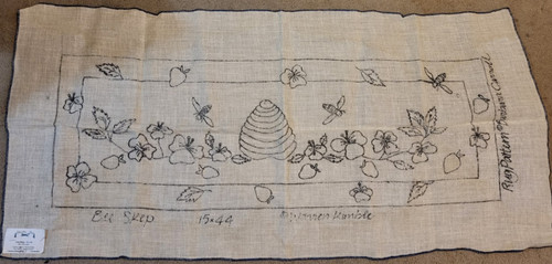 Woolley fox linen - canvas, rug