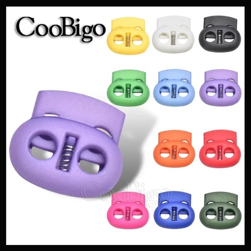 12x plastic cord lock - 12x,