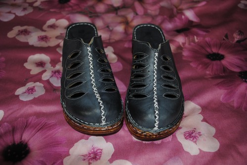 Pavers dark blue - , leather