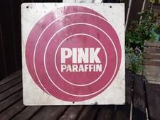 Original Pink Paraffin sign