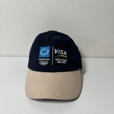 Vintage Athens Olympics 2004 Visa Hat Cap Embroidered Adjustable