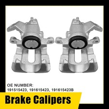 2x Brake Calipers Rear for VW