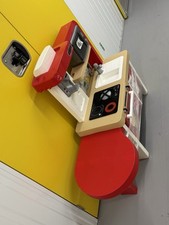 Smoby Tefal Evolutionary Grand Chef Kitchen With Stool ~ Used