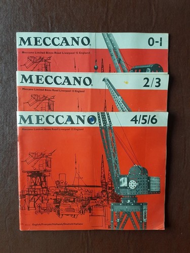 Vintage meccano book models - vintage, of